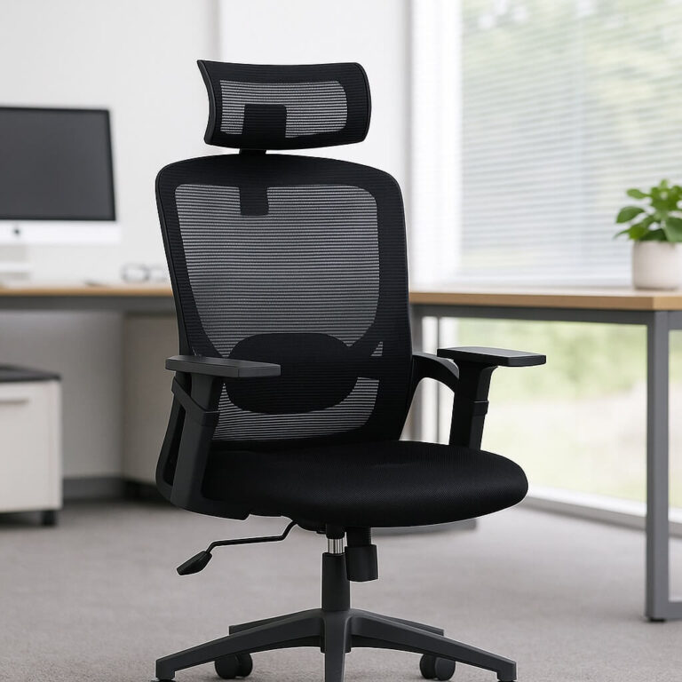 d83 high back office chair lifestyle