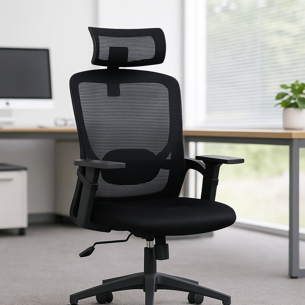 d83 high back office chair lifestyle